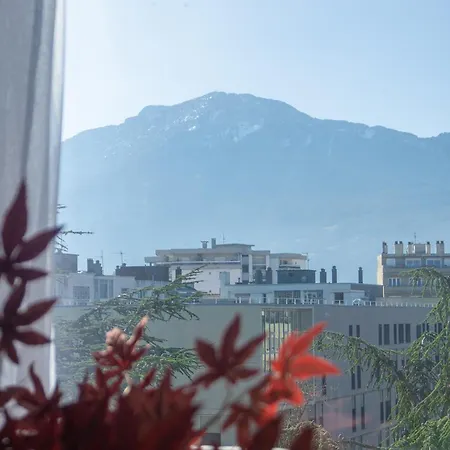 Le Mounier T2 Avec Climatisation & Balcon Et Parking Gratuit * Grenoble