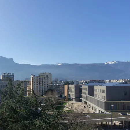 Apartment Le Mounier T2 Avec Climatisation & Balcon Et Parking Gratuit Grenoble